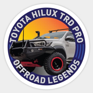 4x4 Offroad Legends: Toyota Hilux TRD Pro Sticker